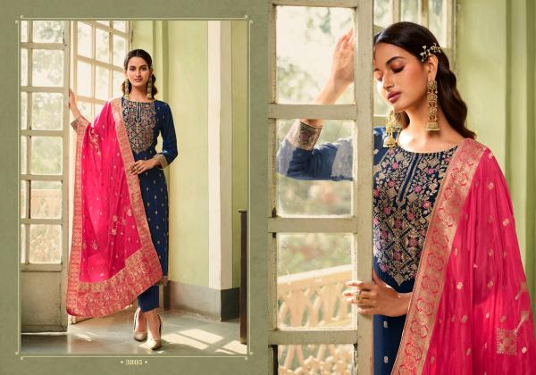 Zisa Charmy Mehar Weaving Silk Designer Salwar Kameez